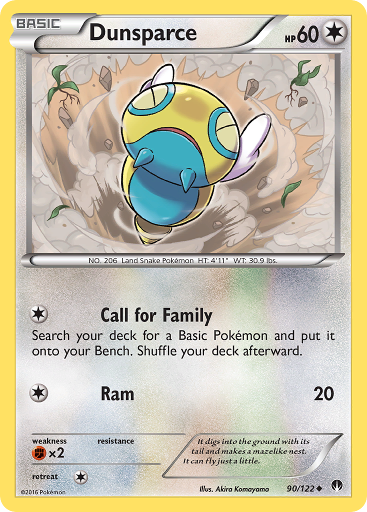 Dunsparce (90/122) [XY: BREAKpoint]