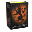 Dragon Shield: Standard 100ct Brushed Art Sleeves - Game of Thrones (House Lannister)