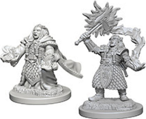 D&D Nolzur's Marvelous Miniatures: W04 Dwarf Female Cleric