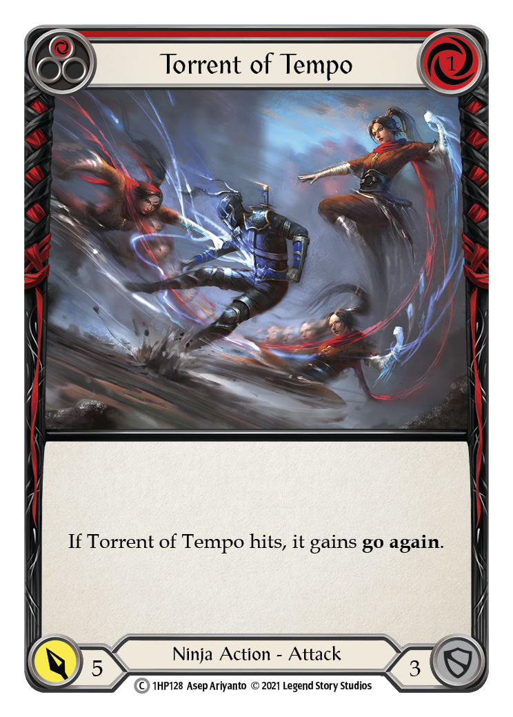 Torrent of Tempo (Red) [1HP128] (History Pack 1)