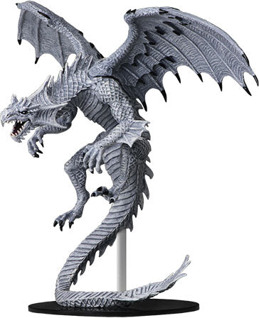 Pathfinder Deep Cuts Unpainted Miniatures: W07 Gargantuan White Dragon