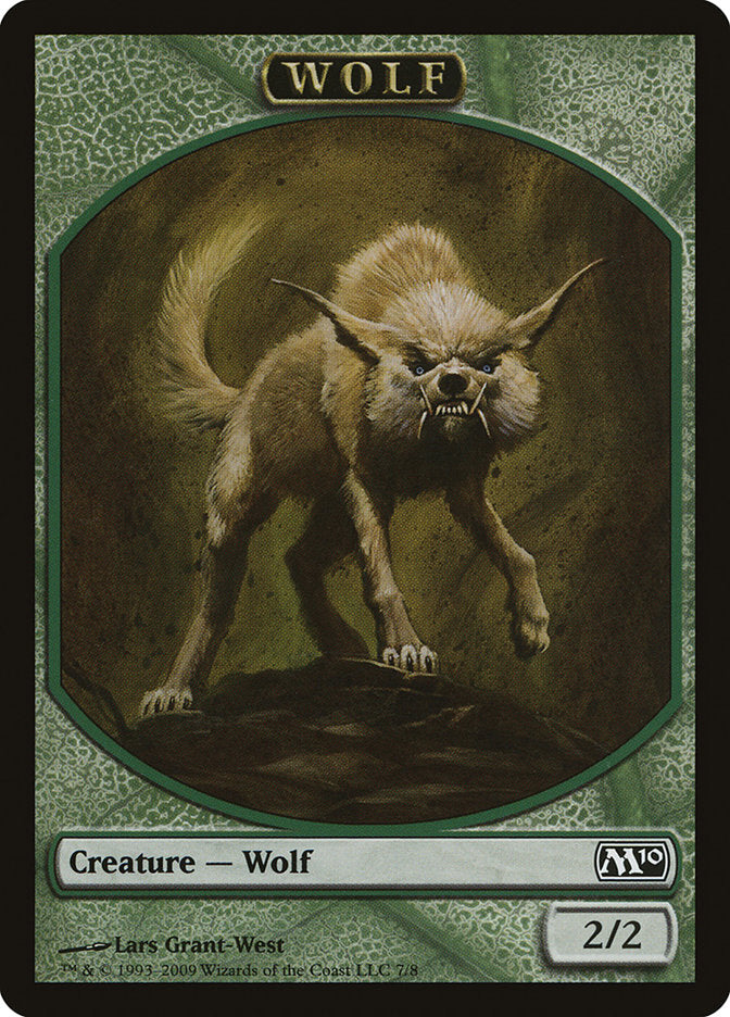 Wolf Token [Magic 2010 Tokens]