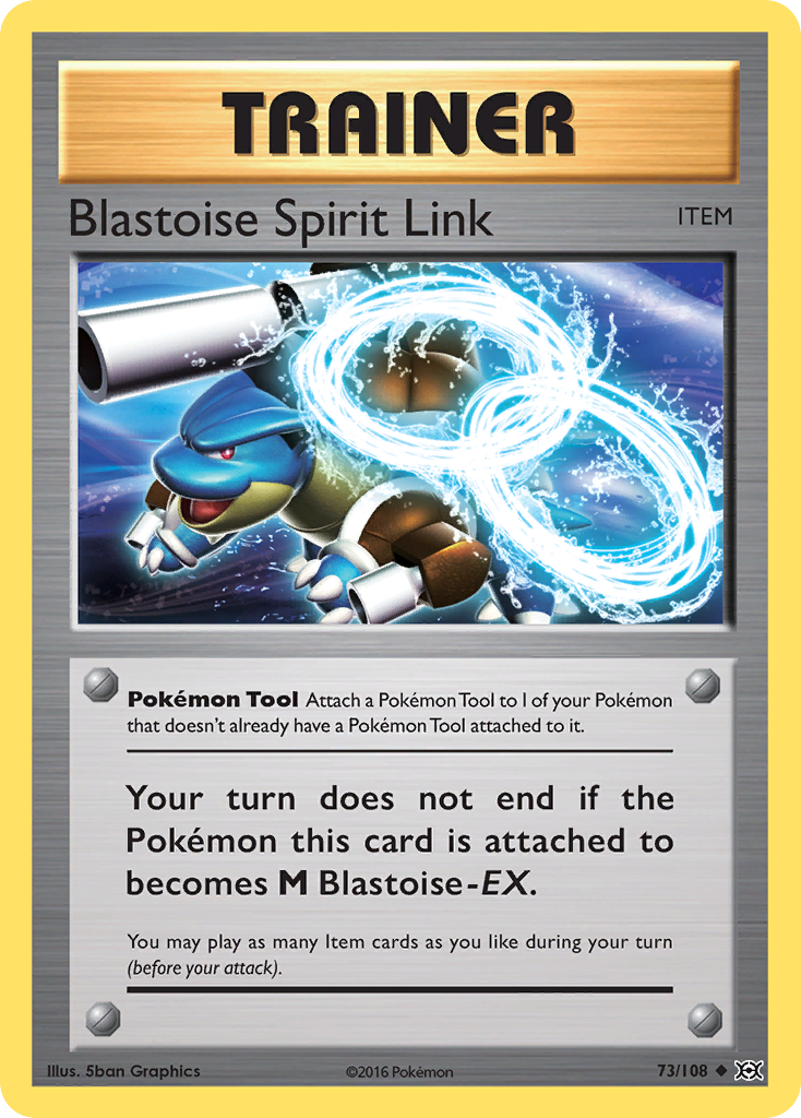 Blastoise Spirit Link (73/108) [XY: Evolutions]