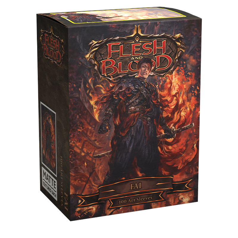 Dragon Shield: Standard 100ct Art Sleeves - Flesh and Blood (Fai)