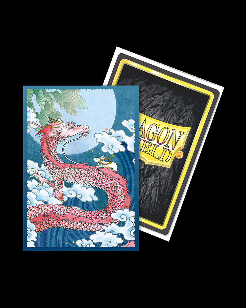 Dragon Shield: Japanese Size 60ct Brushed Art Sleeves - Water Rabbit (2023)