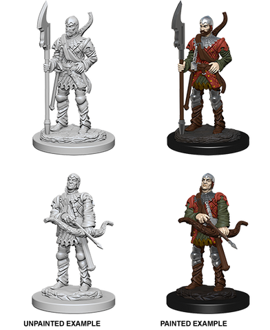 Pathfinder Deep Cuts Unpainted Miniatures: W04 Town Guards