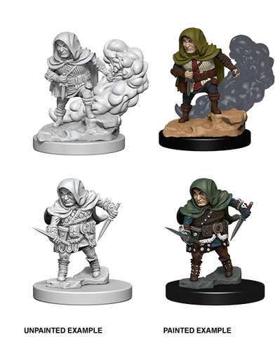 D&D Nolzur`s Marvelous Unpainted Miniatures: W01 Halfling Male Rogue