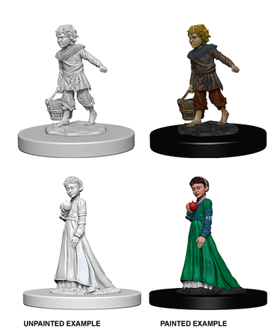 Pathfinder Deep Cuts Unpainted Miniatures: W04 Children