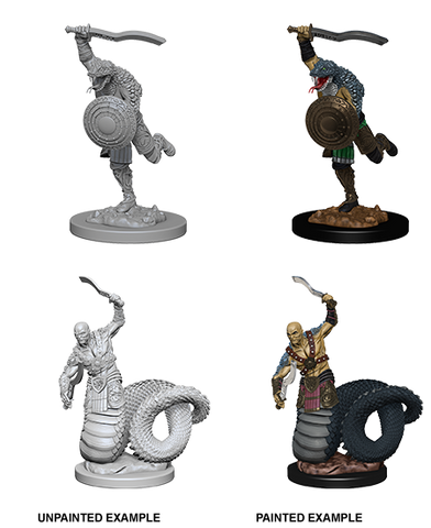 D&D Nolzur's Marvelous Unpainted Miniatures: W4 Yuan-Ti Malisons