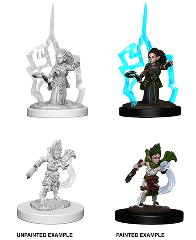 Pathfinder Deep Cuts Unpainted Miniatures: W05 Gnome Female Druid