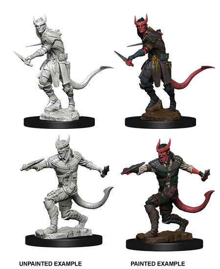 D&D Nolzur's Marvelous Unpainted Miniatures: W05 Tiefling Male Rogue