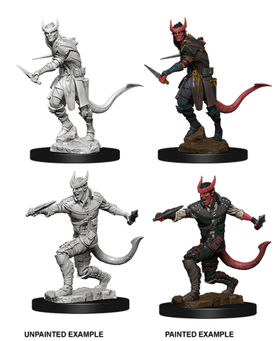 D&D Nolzur's Marvelous Unpainted Miniatures: W05 Tiefling Male Rogue