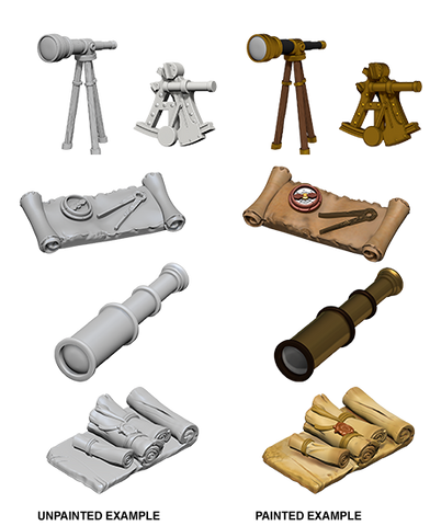 WizKids Deep Cut Unpainted Miniatures: W05 Navigators Pack