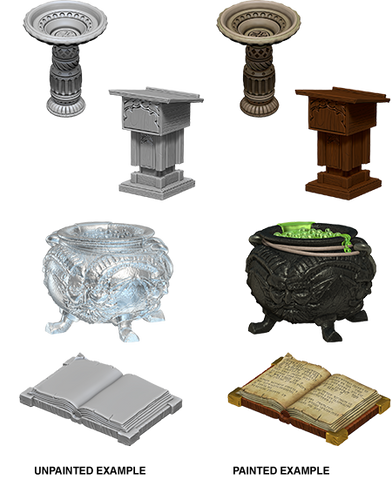 WizKids Deep Cut Unpainted Miniatures: W05 Witches Den