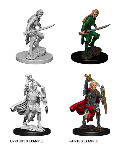 D&D Nolzur's Marvelous Unpainted Miniatures: W6 Female Elf Fighter