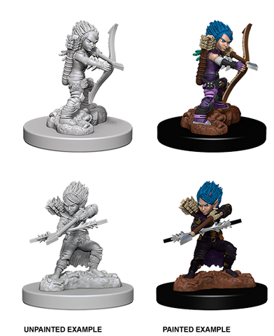 Pathfinder Deep Cuts Unpainted Miniatures: W06 Gnome Female Rogue