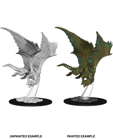 D&D Nolzur's Marvelous Unpainted Miniatures: W09 Young Bronze Dragon