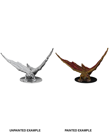 D&D Nolzur's Marvelous Unpainted Miniatures: W9 Young Brass Dragon