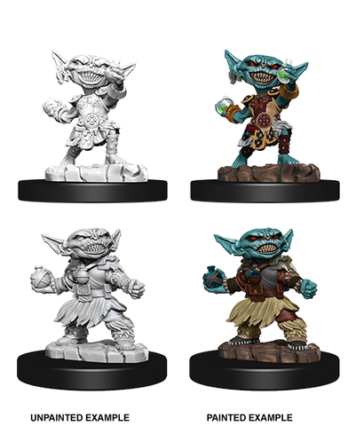 Pathfinder Deep Cuts Unpainted Miniatures: W09 Female Goblin Alchemist