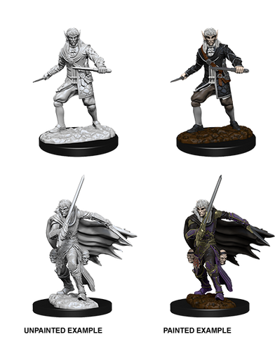Pathfinder Deep Cuts Unpainted Miniatures: W10 Male Elf Rogue
