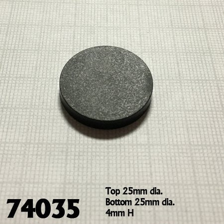 BaseBoss: 1 in Round Plastic Base (20)