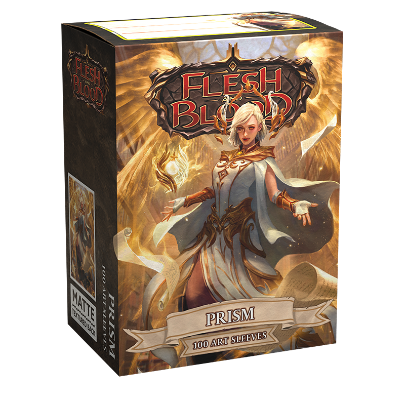 Dragon Shield: Standard 100ct Art Sleeves - Flesh and Blood (Prism)