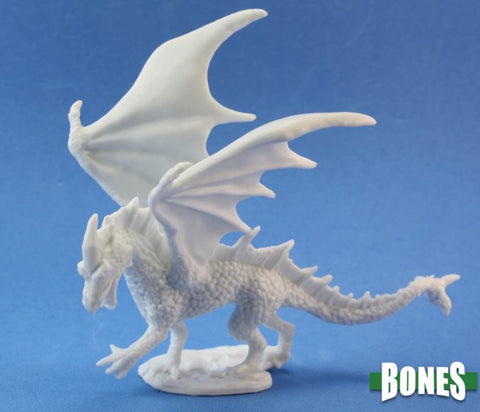 Reaper Dark Heaven Bones: Young Fire Dragon Miniature