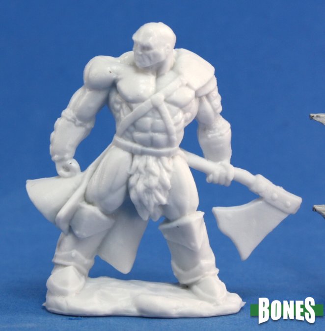 Reaper Dark Heaven Bones: Goldar, Male Barbarian Miniature