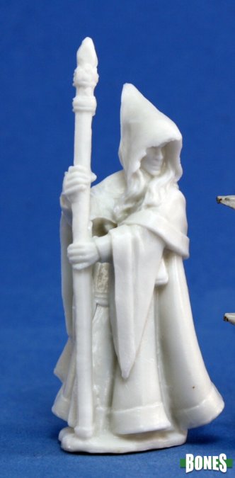 Reaper Dark Heaven Bones: Anirion, Wood Elf Wizard Miniature