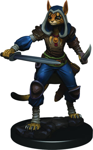 D&D Icons of the Realms: Premium Painted Figures: W03 Female Tabaxi Rogue