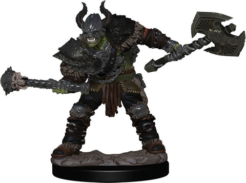 Pathfinder Battles: Premium Painted Figure: W01 Half-Orc Barbarian Male