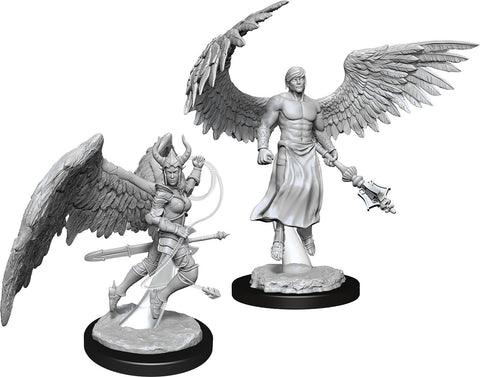 D&D Nolzur's Marvelous Miniatures: W13 Deva & Erinyes