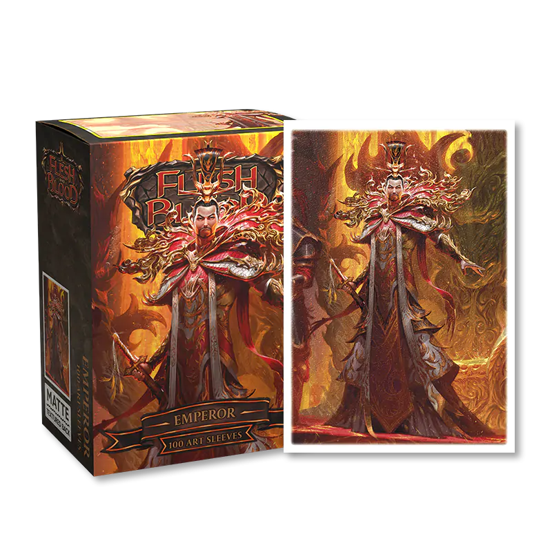 Dragon Shield: Standard 100ct Art Sleeves - Flesh and Blood (Emperor)