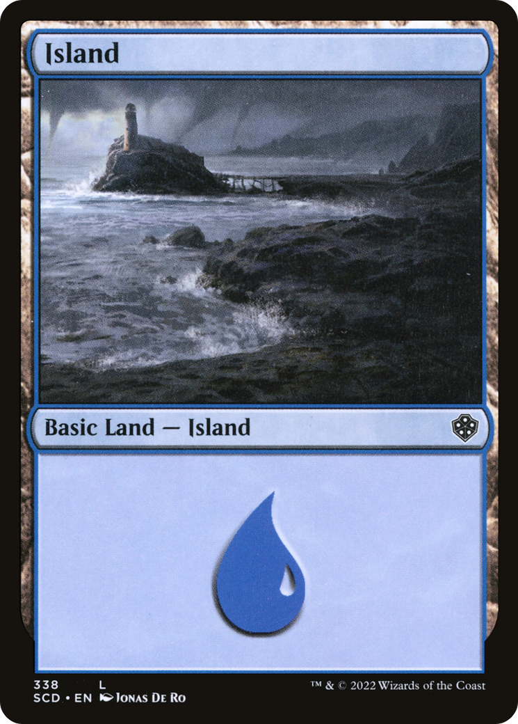 Island (338) [Starter Commander Decks]