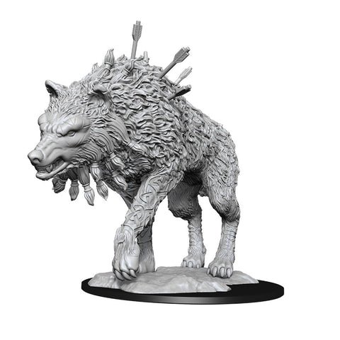 Magic the Gathering Unpainted Minis: W02 Cosmo Wolf