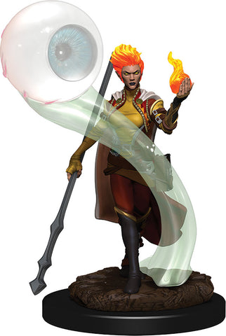D&D Icons of the Realms: Premium Painted Figures: W06 Fire Genasi Wizard Female