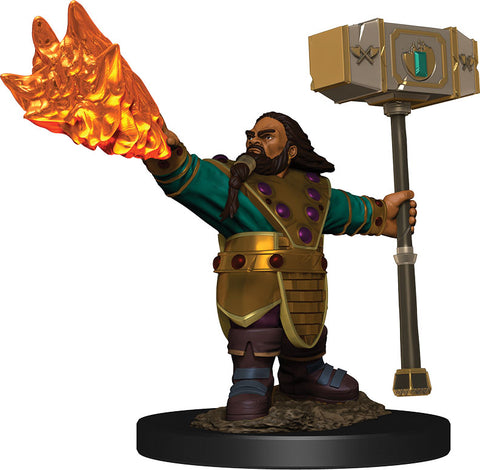 D&D Icons of the Realms: Premium Painted Figures: W06 Dwarf Cleric Male