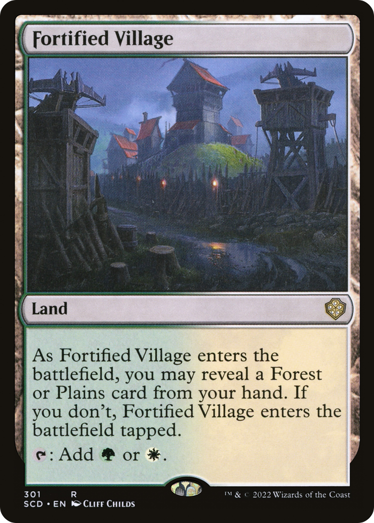 Fortified Village [Starter Commander Decks]