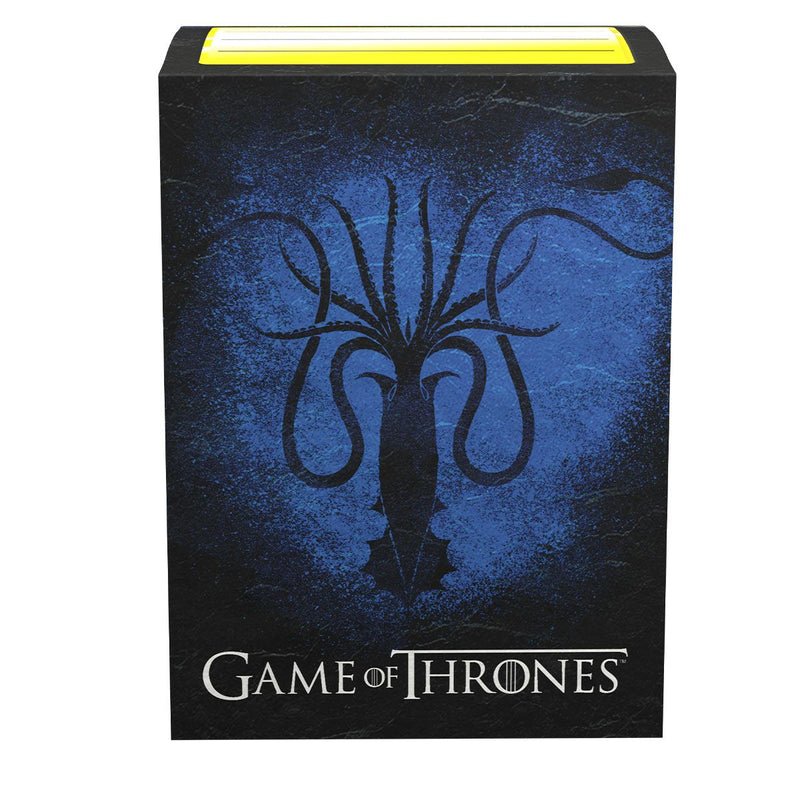 Dragon Shield: Standard 100ct Brushed Art Sleeves - Game of Thrones (House Greyjoy)