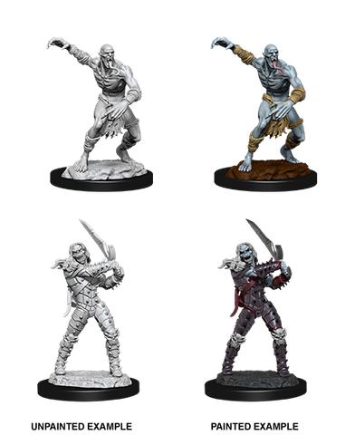 D&D Nolzur's Marvelous Unpainted Miniatures: W11 Wight & Ghast