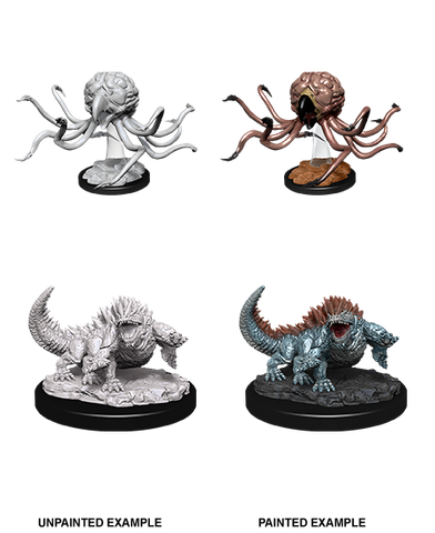 D&D Nolzur's Marvelous Unpainted Miniatures: W11 Grell & Basilisk