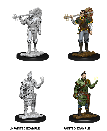 D&D Nolzur's Marvelous Unpainted Miniatures: W12 Male Half-Elf Bard