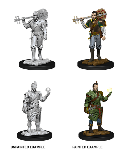 D&D Nolzur's Marvelous Unpainted Miniatures: W12 Male Half-Elf Bard