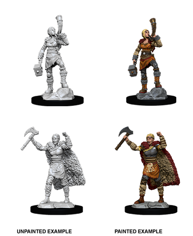 D&D Nolzur's Marvelous Unpainted Miniatures: W12 Female Human Barbarian