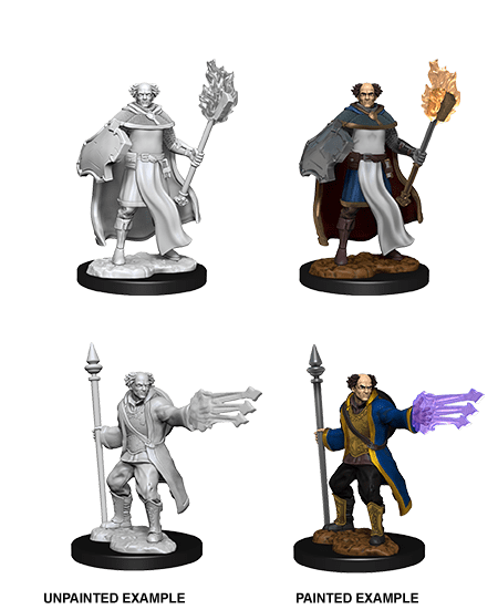 D&D Nolzur's Marvelous Unpainted Miniatures: W13 Multiclass Cleric + Wizard Male