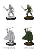 Pathfinder Deep Cuts Unpainted Miniatures: W13 Elf Fighter Male