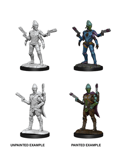 Starfinder Deep Cuts Unpainted Miniatures: W15 Kasatha Operative
