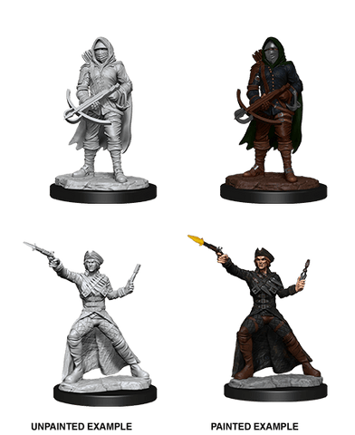 WizKids Deep Cuts Unpainted Miniatures: W15 Bounty Hunter & Outlaw
