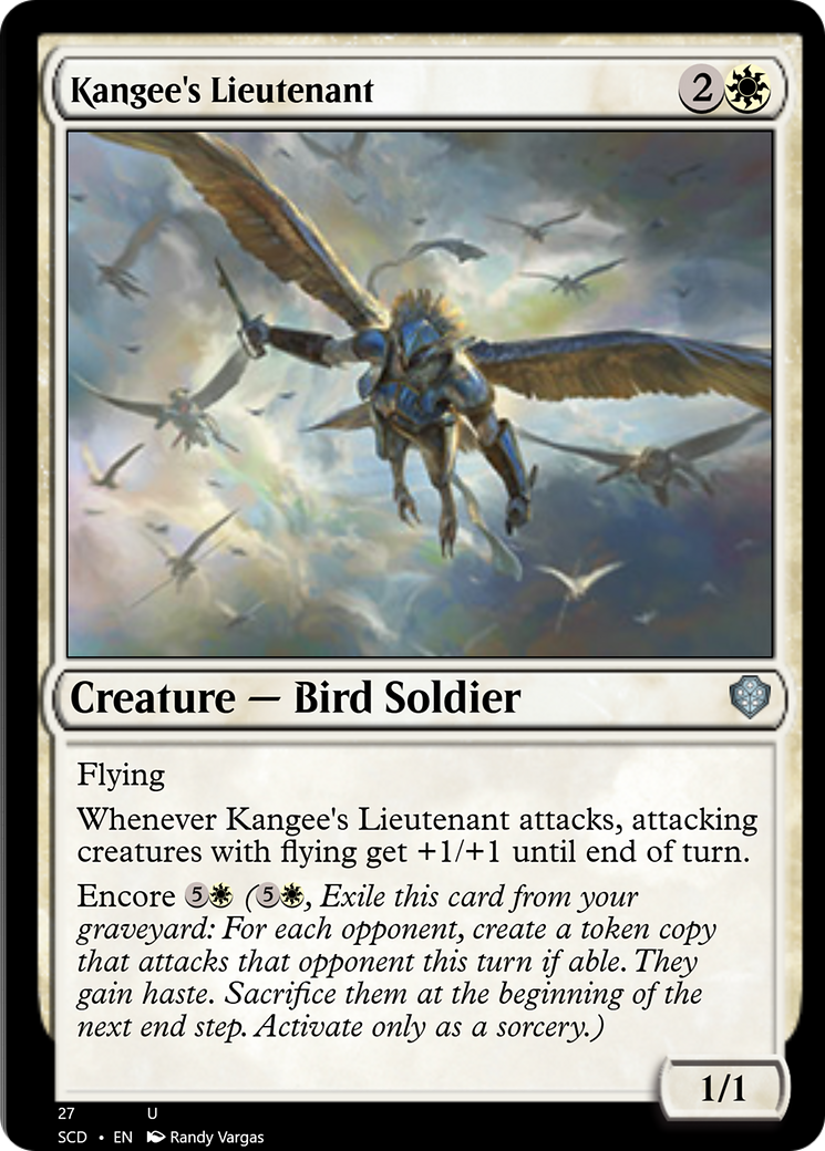 Kangee's Lieutenant [Starter Commander Decks]