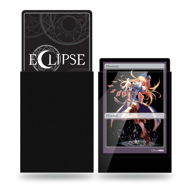 Ultra PRO: Small 60ct Sleeves - Eclipse Gloss (Jet Black)